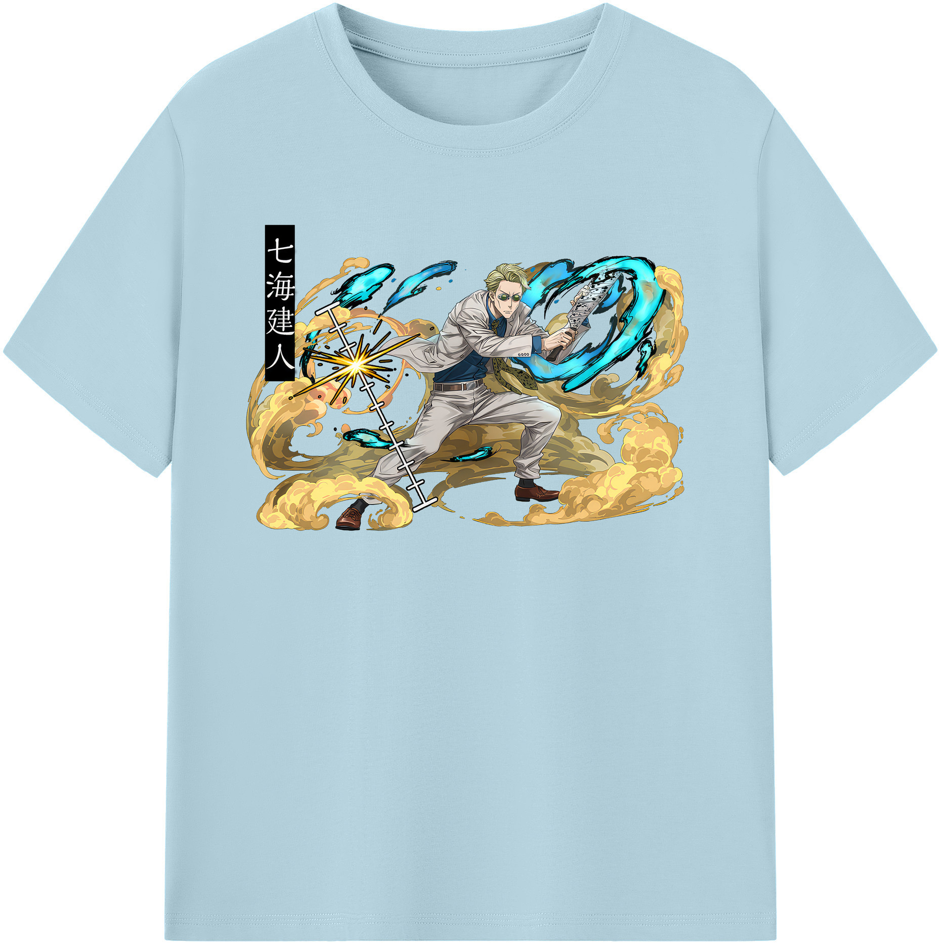 （画像用） 呪術廻戦 Jujutsu Kaisen 綿100％半袖Tシャツ（フロントプリント）